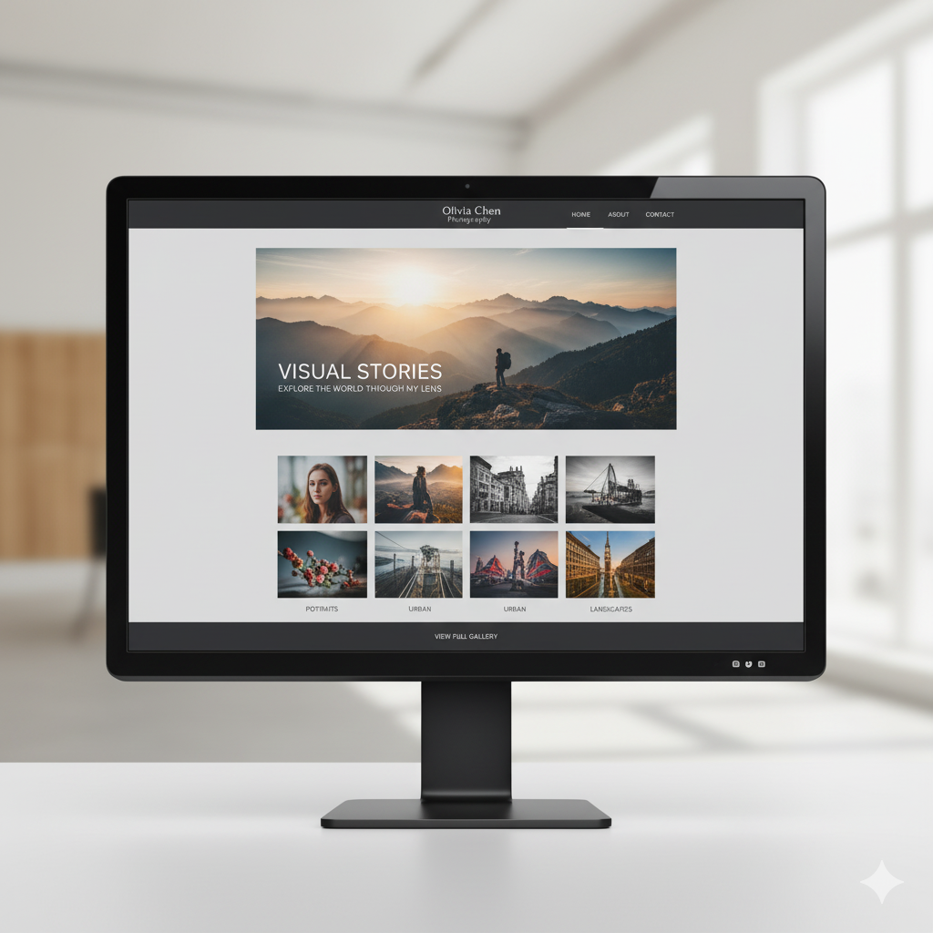 Portfolio for a Photographer